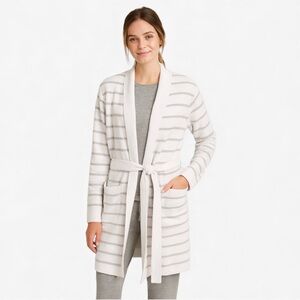 Barefoot Dreams CozyChic Lite Striped Robe Size S/M